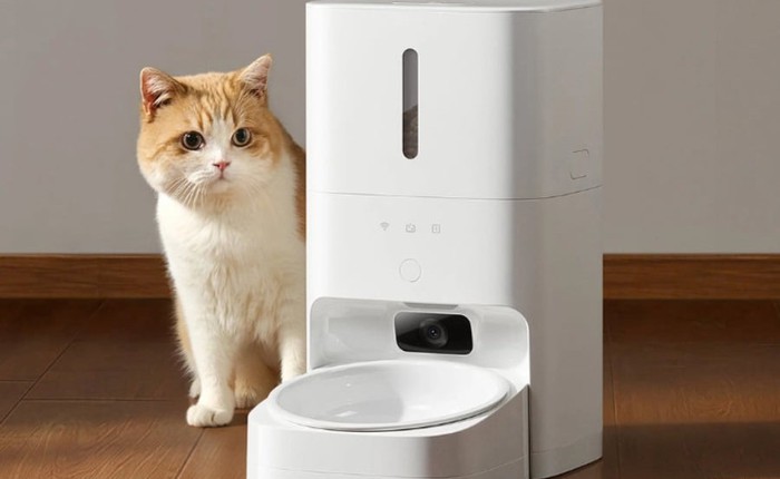 Giờ máy cho chó mèo ăn cũng có cả AI: Xiaomi công bố dòng máy tích hợp camera 5 MP, nhận diện thú cưng, giá từ 1,6 triệu đồng