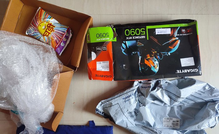 Mua RTX 5090 giá gần 85 triệu, nhận về... gói bột giặt: Cú lừa gây sốc ngay trên Amazon