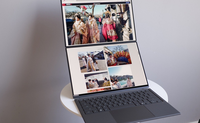 Trên tay nhanh Zenbook Duo 2026: Laptop hai màn hình thế hệ mới của Asus có gì đáng chú ý?