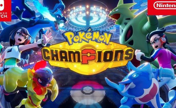 Pokémon Champions chốt ngày 8/4/2026 trên Nintendo Switch, bản mobile ra sau có cross-platform