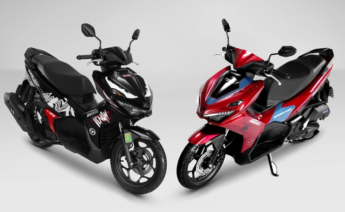 Honda bán Air Blade mới phiên bản "cặp đôi hoàn cảnh" nhà Marvel, ở Việt Nam chỉ có 2000 chiếc