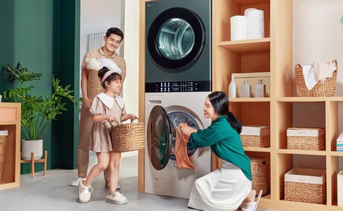 Máy giặt sấy LG WashTower đạt con số bán ra 3,2 triệu sản phẩm toàn cầu