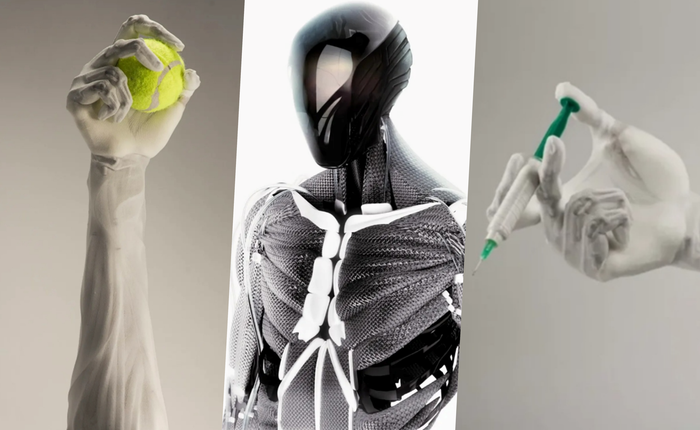 Sau bảy năm nghiên cứu giải phẫu cơ thể, công ty Ba Lan thành công chế tạo cánh tay robot sở hữu cơ bắp như con người, có thể nắm được 7 kg chỉ bằng một ngón tay