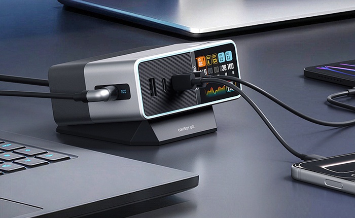 Cuktech 30 Ultra ra mắt toàn cầu: trạm sạc 300W đủ sức "nuôi" cả laptop gaming và smartphone, giá ở Việt Nam bằng 2/3 quốc tế