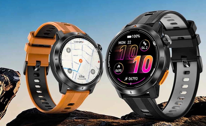 Xuất hiện smartwatch hãng lạ giá rẻ nhưng màn siêu sáng 1000 nits, xem bản đồ offline, cạnh tranh tốt với Amazfit, Xiaomi, CMF...