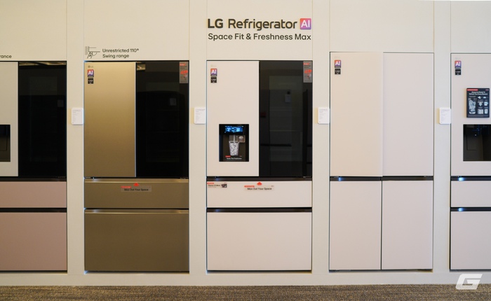 LG và câu chuyện gia dụng âm tường: Khi căn bếp dần “biến mất” vào không gian sống