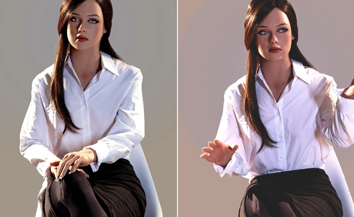 Robot hình người Melody gây chú ý khi xuất hiện tại hội nghị Bitcoin 2026 với khả năng giao tiếp như con người thật