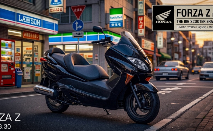 Honda Forza MF08: Mẫu xe tay ga từng khiến cả Nhật Bản phát cuồng, công nghệ “đi trước 20 năm” giờ vẫn gây choáng