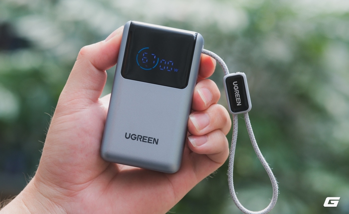 Pin dự phòng nhỏ gọn, tích hợp dây USB-C, công suất cao sạc được cả MacBook mà ai cũng nên sắm một chiếc!