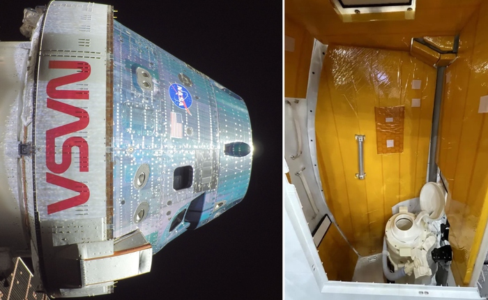 Sứ mệnh Artemis của NASA gặp sự cố hỏng nhà vệ sinh, các phi hành gia buộc phải giải quyết nhu cầu vào túi