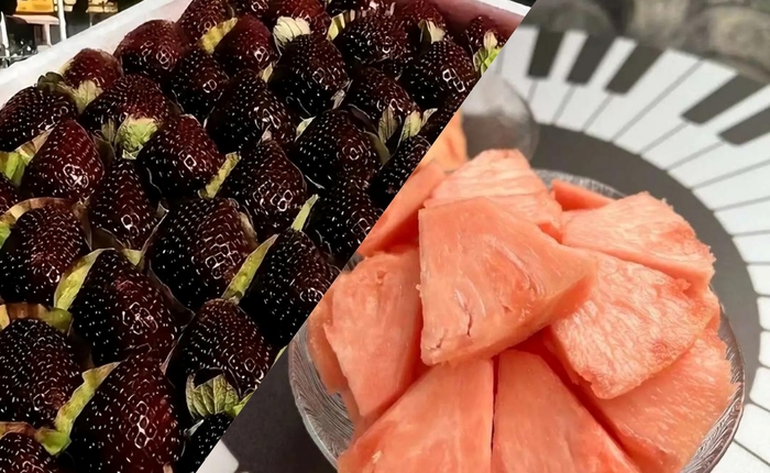 Màu sắc thay đổi, giá trị tăng gấp đôi? Vì sao dứa hồng, dâu tây đen và các loại trái cây có màu lạ thường có giá rất cao?