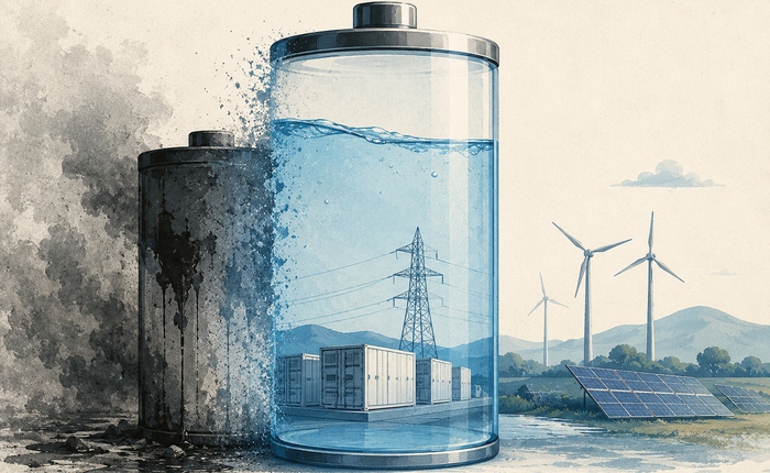 Các nhà khoa học chế tạo pin có tuổi thọ 300 năm bằng nguyên liệu từ nước muối làm đậu phụ