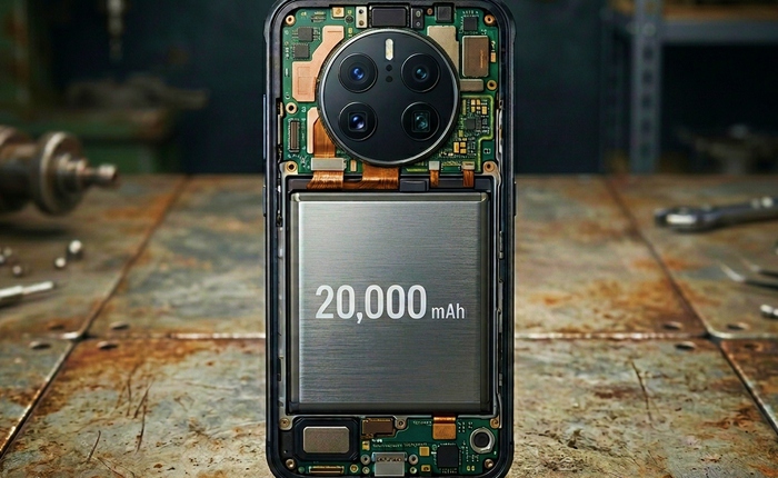 Huawei đang phát triển cell pin độc quyền, sắp ra mắt điện thoại vượt xa dung lượng 10.000mAh