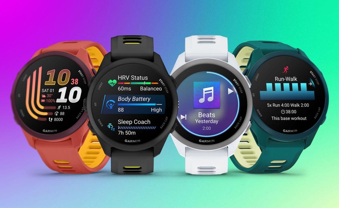 Garmin ra mắt 2 đồng hồ hợp với người mới nhập môn chạy bộ: Có GPS, pin đến 13 ngày, nghe nhạc độc lập, giá từ hơn 7 triệu