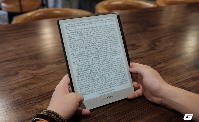 Trên tay nhanh PocketBook InkPad One: Màn hình 10.3 inch, thiết kế siêu mỏng, nhưng nói không với Android!