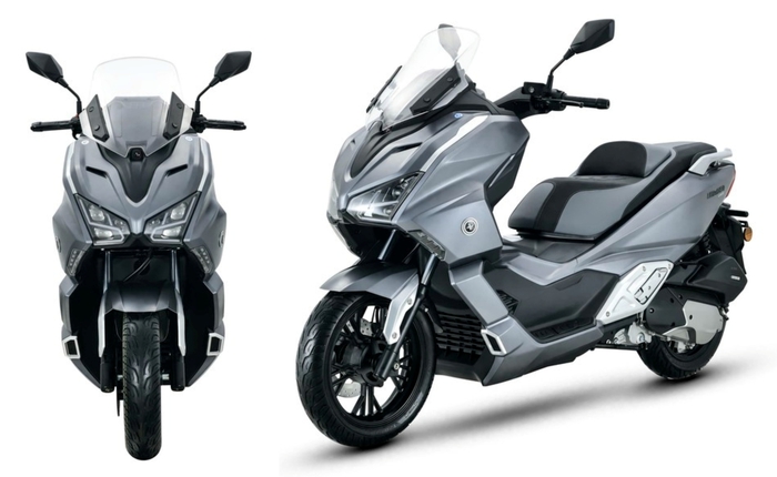 Lộ diện mẫu xe tay ga 150cc dài hơn cả Yamaha TMAX, sở hữu bình xăng 15 lít, có ABS, TCS nhưng giá cực mềm