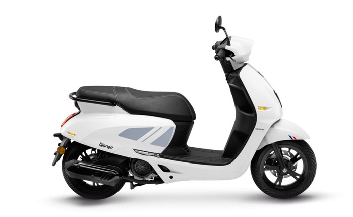 Peugeot chính thức trình làng mẫu xe tay ga Django Compact: Xe ga retro kiểu Pháp giá mềm, liệu có đủ sức hút người dùng Việt?
