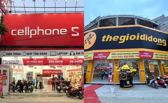 CellphoneS và Hoàng Hà Mobile bám đuổi trên bảng xếp hạng Better List, Thế Giới Di Động out top 5