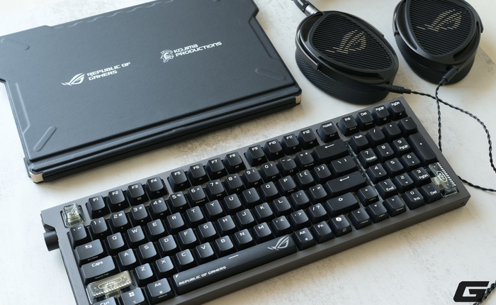 Trải nghiệm nhanh ASUS ROG Strix Morph 96 Wireless và Kithara: Gaming gear cho dân mê phím cơ custom và giới sành âm