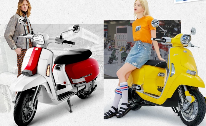 Lambretta tung bộ đôi xe ga cổ điển mới: Động cơ mạnh hơn, màn hình TFT, cảm biến áp suất lốp và loạt công nghệ hiện đại