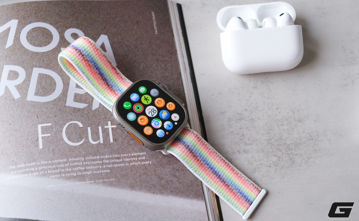 Trên tay dây đeo Apple Watch Pride Edition 2026: Có lẽ là phiên bản Pride đẹp nhất nhiều năm qua