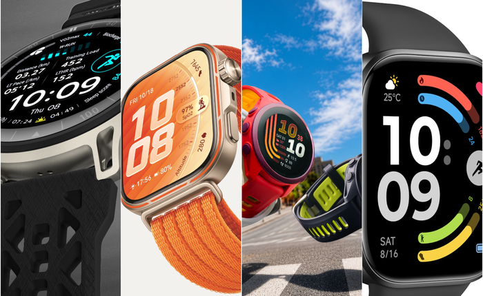 10 smartwatch đang bán chạy: Huawei và Xiaomi chiếm hơn nửa, hãng lạ tên rất "ảo" này có hẳn 3 chiếc lọt top