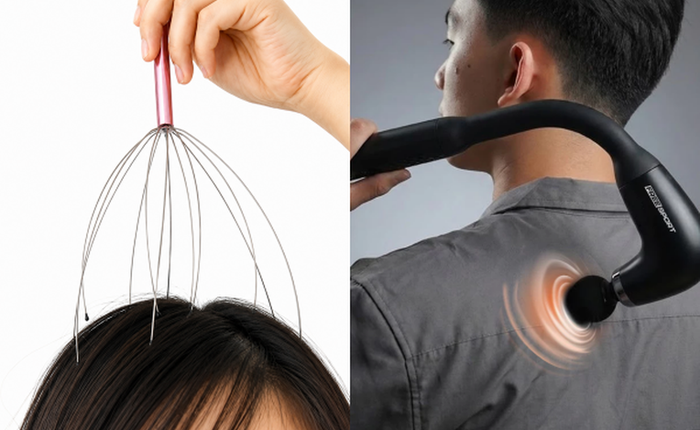 Không cần ghế massage tiền triệu: 5 món đồ từ 45.000 đồng giúp giảm đau mỏi, thư giãn ngay tại nhà