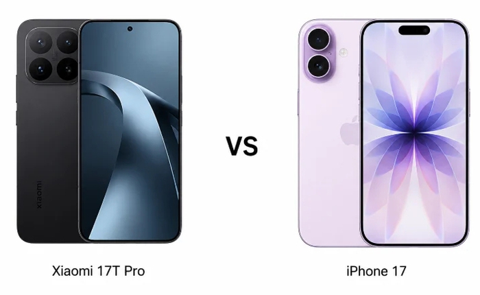 Xiaomi 17T Pro và iPhone 17: Pin 7.000mAh, zoom quang 5x, sạc 100W liệu có đủ sức thách thức hệ sinh thái Apple?