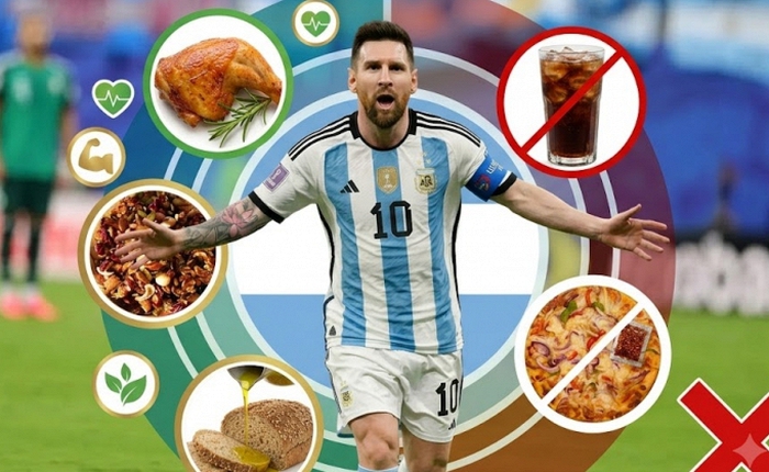 Huyền thoại Messi 38 tuổi tiết lộ 5 nguyên tắc ăn uống lạ: Từ bỏ 1 món 12 năm và dùng 1 thứ để "lọc dầu" trong máu