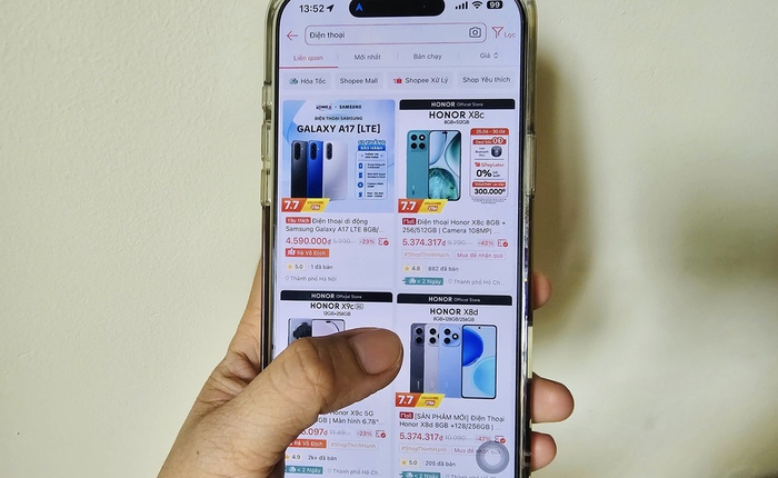 Người Việt chi hơn 8.100 tỷ mua điện thoại, máy tính trên sàn TMĐT sau 5 tháng