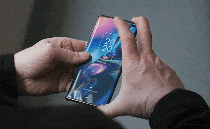 Samsung đang tăng tốc ra mắt điện thoại màn hình cuộn, và trông nó sẽ như thế này