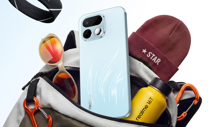 realme ra mắt điện thoại pin 8.000mAh, camera Sony 50MP, gương selfie trên lưng, giá ở Việt Nam chỉ từ 10,29 triệu đồng