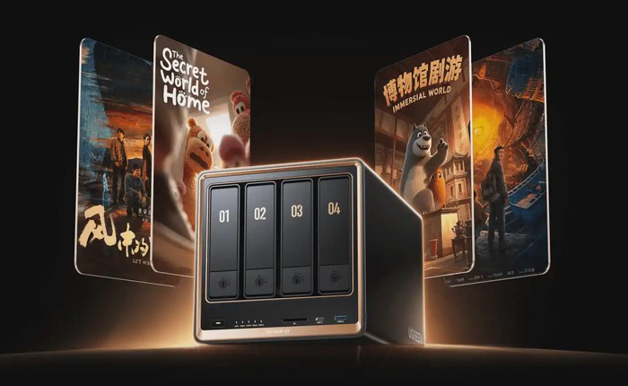Ugreen ra mắt NASync DXP4800 GT toàn cầu: Ryzen nhúng AMD, 2 cổng 10GbE, hỗ trợ tối đa 144TB