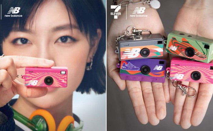 7-Eleven bắt tay New Balance bán máy ảnh "tí hon" giá hơn 600.000 đồng, chụp ảnh, quay video và ghi âm được hết
