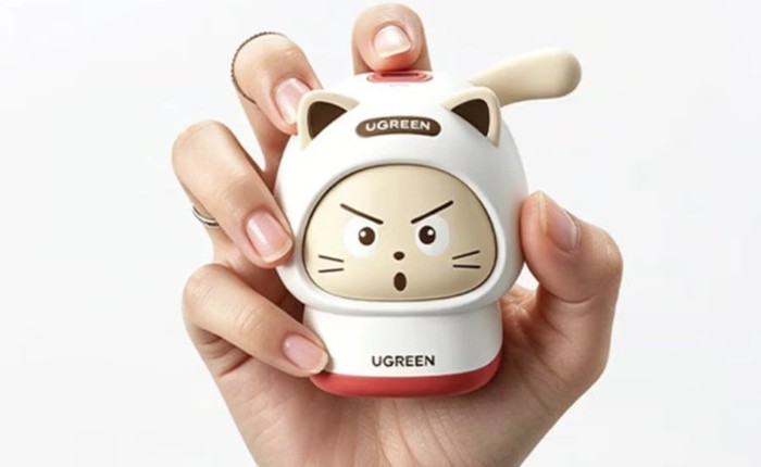 Ugreen ra mắt củ sạc hình mèo siêu dễ thương: Công suất 45 W, dùng được như đồ trang trí, giá chỉ hơn 300.000 đồng