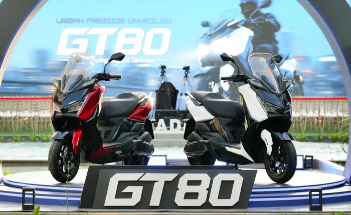 Yadea GT80 và GT80-P ra mắt: Thiết kế bản sao Yamaha Xmax 300, trang bị phanh TCS đối đầu trực diện Honda PCX
