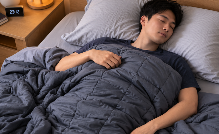 Chiếc chăn có thể nặng tới 16kg đã phổ biến ở Mỹ từ nhiều năm trước nhưng ít người Việt biết đến: Thực sự có giúp ngủ ngon hơn?