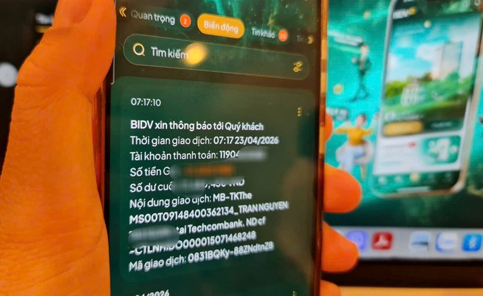 Tài khoản Agribank, BIDV, Vietcombank, VietinBank... của những khách hàng sau sẽ tự động trừ 10.000 - 25.000 đồng/tháng