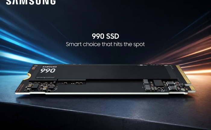 Samsung ra mắt SSD 990: Tốc độ đọc tới 7.250MB/s, có bản 2TB nhưng giá mềm hơn dòng Pro