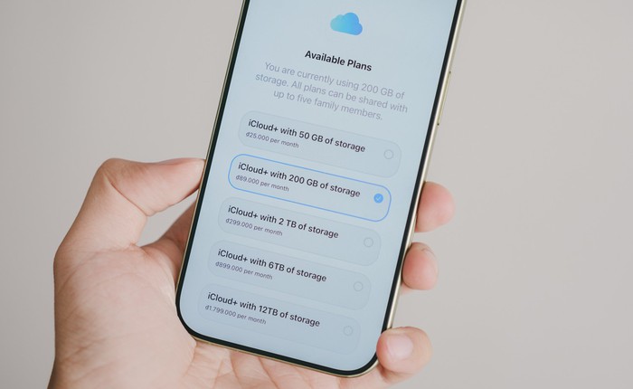 Apple tăng giá iCloud+ tại Việt Nam, gói 50 GB tăng mạnh nhất