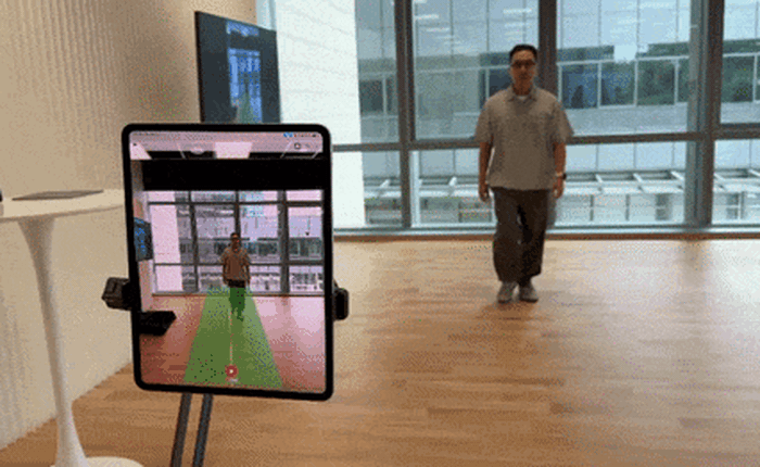 Apple giúp hiện thực hoá điều tưởng chừng không thể: đưa cả một phòng lab phân tích dáng đi vào iPad Pro