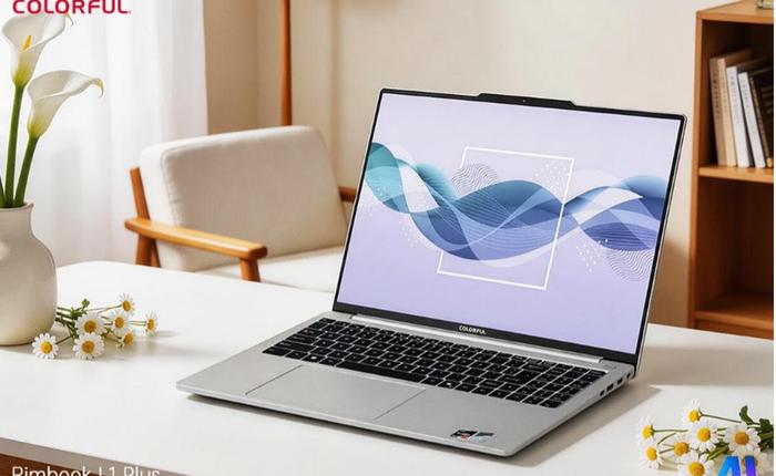 COLORFUL ra mắt laptop Rimbook L1 Plus: Thêm lựa chọn cấu hình Ryzen 7 sáng giá cho mùa tựu trường