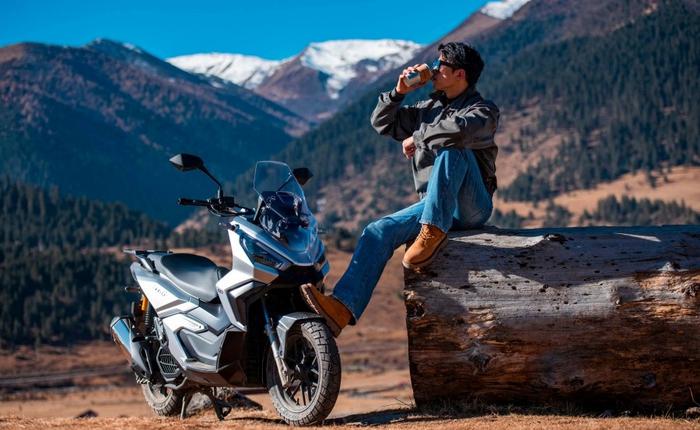 Xe tay ga ADV Kymco Dink G150 mang trang bị an toàn vượt tầm giá đe dọa Honda ADV 160