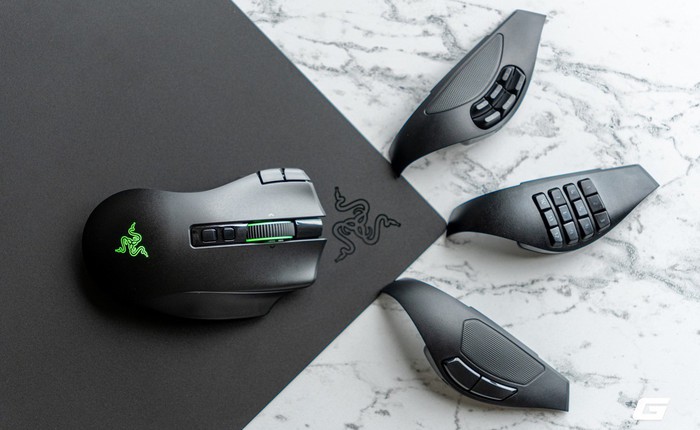 Trên tay Razer Naga V3 Pro: “Rắn ba đầu” đúng nghĩa, biến hình để cân mọi thể loại game