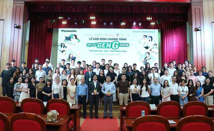 Panasonic khởi động Đại sứ Gen G 2026, tìm kiếm những sáng kiến xanh có thể đi vào đời sống