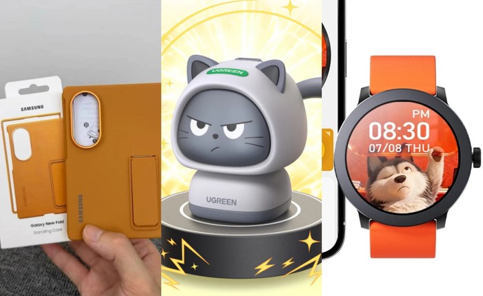 Nghỉ lễ săn sale: Smartwatch ngon bổ tầm 1 triệu, sạc Ugreen 45W hình mèo giảm nửa giá, bình giữ nhiệt Xiaomi chỉ +180.000đ