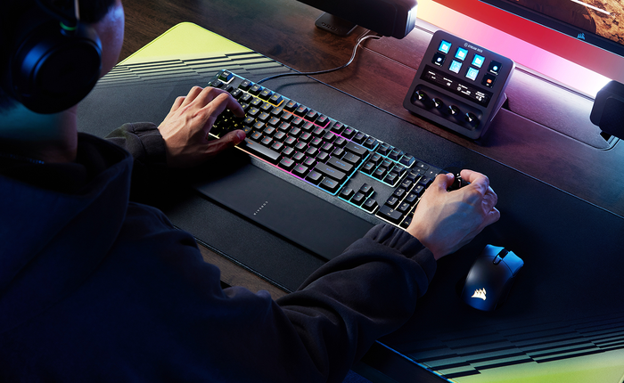 CORSAIR ra mắt loạt bàn phím và chuột chơi game mới: Thiết kế cho cả làm việc lẫn giải trí, hướng đến game thủ mới