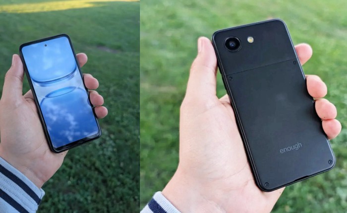 Điện thoại này tên là "Đủ": Nhỏ gọn như iPhone mini, pin tháo rời, có thẻ nhớ, đang cần 20.000 người góp vốn
