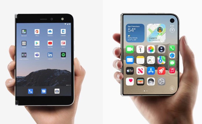 iPhone Duo chính là “final form” của Surface Duo
