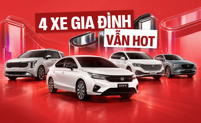 Loạt ‘Xe gia đình’ thắng CCA 2025 lọt Top 5 năm nay: City tạm dẫn đầu, CX-5 và Carnival nhóm giữa trong khi Viloran hụt hơi